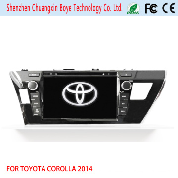 Leitor de DVD de carro com navegação GPS Fortoyota Corolla 2014 (RHD)